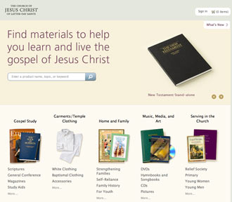 LDS Online Store Mormon