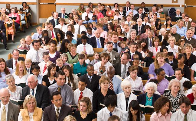Black Mormons worship with Whites