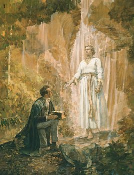 Angel Moroni visit Joseph Smith Mormon