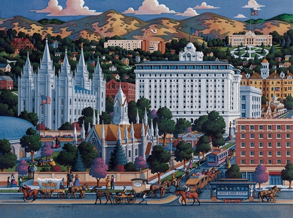 Eric Dowdle art Mormon