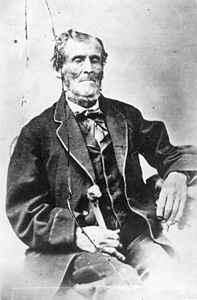 Martin Harris, one of the three witnesses to the Book of Mormon