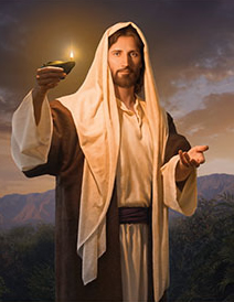 Jesus Christ - Lead Kindly Light by Simon Dewey