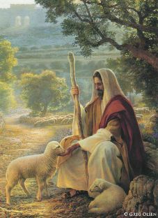 Mormon Jesus the Good Shepherd