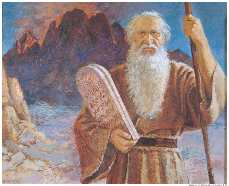 Ten Commandments Moses Mormon