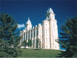 Mormon Manti Temple