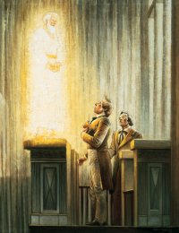 Elijah appears in Mormon temple