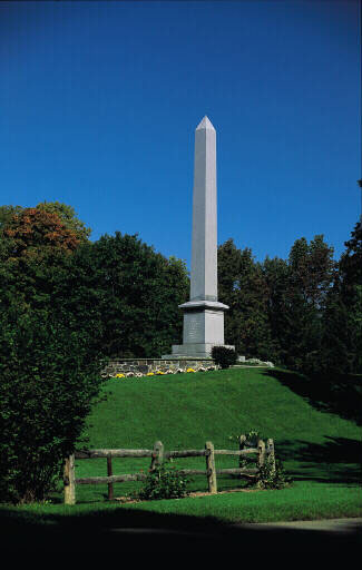 Mormon Joseph Smith Monument in Sharon, Vermont