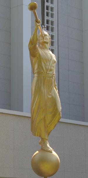 Mormon Angel Moroni Statue