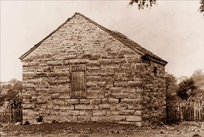 Liberty Jail, where Mormon Prophet Joseph Smith and others were imprisoned