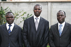A Mormon Stake Presidency in Uganda