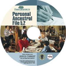 Mormon Personal Ancestral File Software
