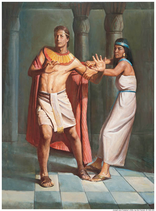Joseph and Potiphar Wife Mormon