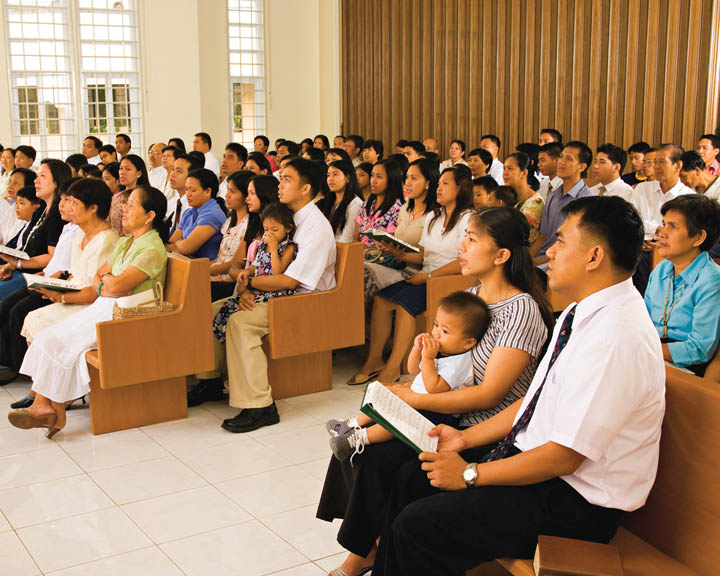 Mormon Church Sacrament Meeting