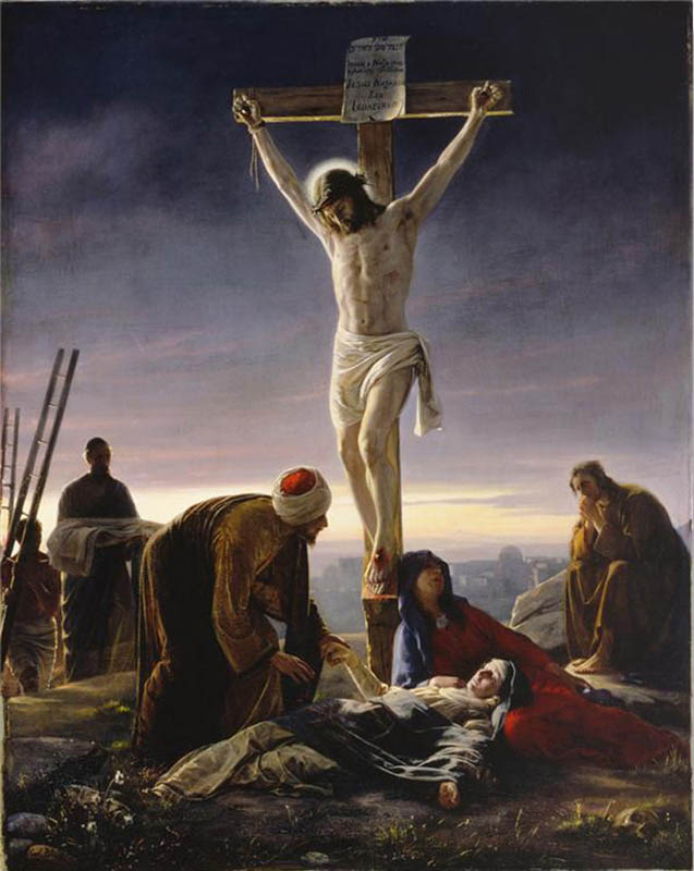 crucifixion Christ Mormon belief