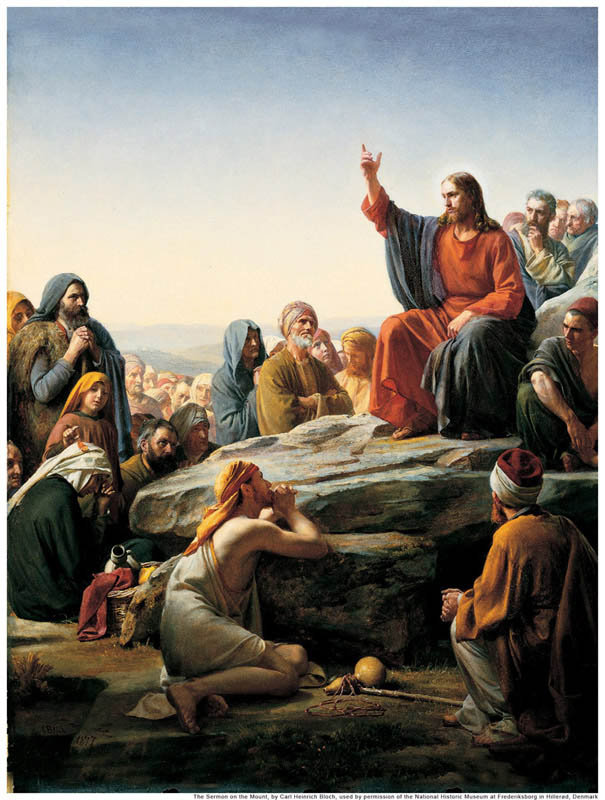 Jesus Sermon on the Mount Mormon