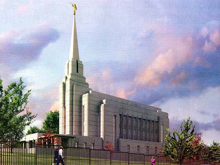 Rexburg Idaho Mormon Temple