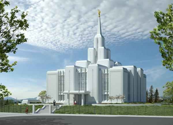 Mormon temple Calgary