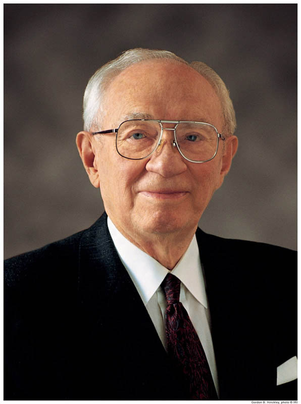 Mormon Prophet Gordon B Hinckley