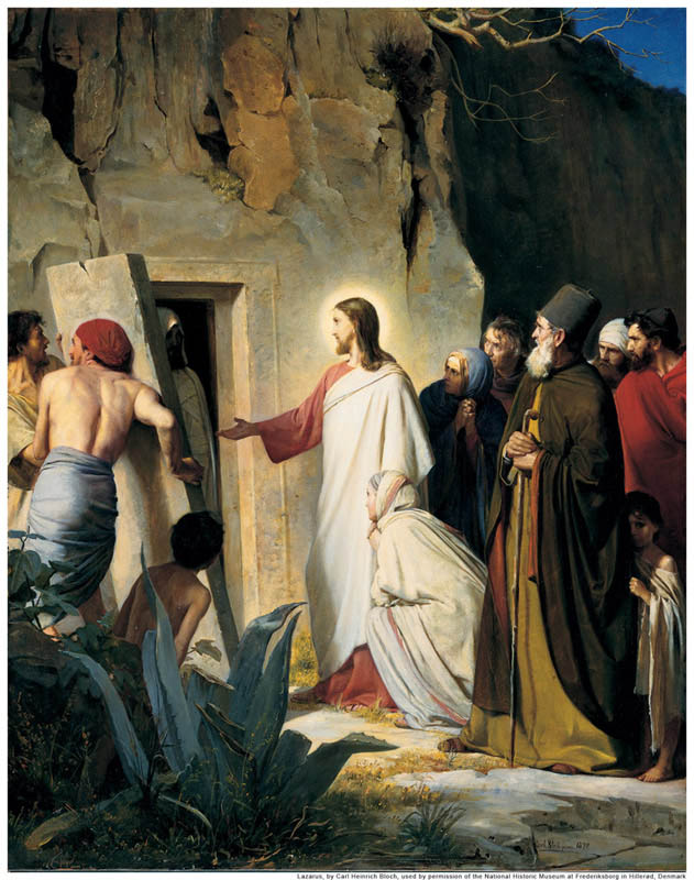 Mormon Jesus Raised Lazarus from the Dead