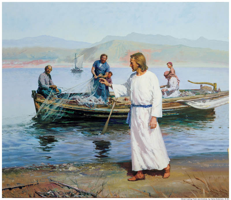 Jesus Christ Fishermen Mormon