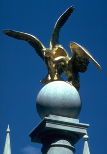 The Seagull Monument on Mormon Temple Square in Salt Lake City