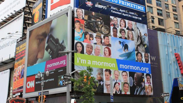 Mormon Church ad