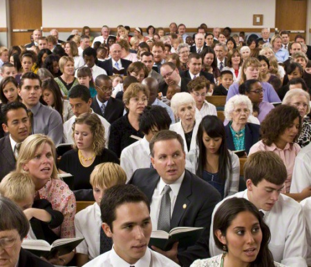 Image result for mormon sunday sacrament meeting